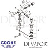 Grohe Aria Bidet Mixer Dimensions