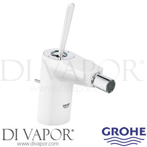 Grohe 24036LS0 Eurodisc Joy Moon White / Chrome Single-Lever Bidet Mixer (1/2 Inch) S-Size Spare Parts