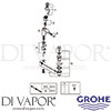 Grohe 24036LS0 Mixer Spare Diagram