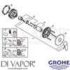 Grohe 24046LS3 Mixer Spare Diagram