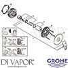 Grohe 24048003 Mixer Spare Diagram