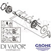 Grohe 24048LS3 Mixer Spare Diagram
