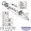 Grohe 24049LS3 Mixer Spare Diagram