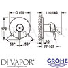 Grohe 24053001 Mixer Spare Diagram
