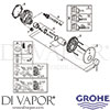 Grohe 24058AL1 Mixer Spare Diagram