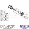 Grohe 24059003 Mixer Spare Tech Diagram
