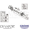 Grohe 24060003 Mixer Diverter Spare Tech Diagram