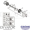 Grohe 24061000 Mixer Spare Diagram