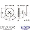 Grohe 24063DC1 Mixer Spare Diagram