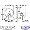 Grohe 24064001 Mixer Spare Diagram