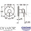 Grohe 24065003 Mixer Spare Diagram