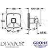 Grohe 24067DA0 Mixer Spare Diagram