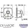Grohe 24067IG0 Mixer Spare Diagram