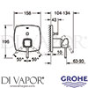Grohe 24068GL0 Mixer Spare Diagram