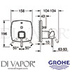 Grohe 24068IG0 Mixer Spare Diagram