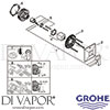 Grohe 24071000 Mixer Spare Tech Diagram