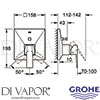 Grohe 24072000 Mixer Spare Diagram