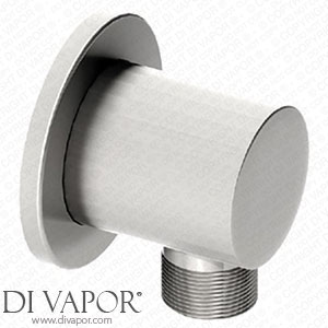 Wickes 240890 Round Shower Wall Outlet - Chrome Spare Parts