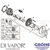 Grohe 24092EN1 Mixer Spare Daigram