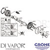 Grohe 24096DC3 Mixer Spare Tech Diagram