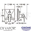 Grohe 24099000 Mixer Spare Diagram