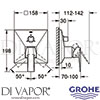 Grohe 24099AL0 Mixer Spare Diagram