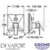 Grohe 24099DC0 Mixer Spare Diagram
