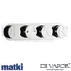 Matki Swadling 2410R Absolute Round Triple Outlet Exposed Shower Valve Spare Parts