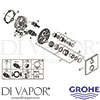Grohe 24110EN0 Mixer Spare Tech Diagram