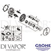 Grohe 24134003 Mixer Spare Tech Diagram