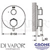 Grohe 24134AL3 Mixer Spare Diagram