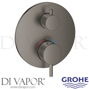 Grohe 24134AL3 Atrio Thermostatic Mixer 1 Outlet with Shut Off Valve Shower Spare Parts