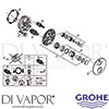 Grohe 24138003 Mixer Spare Tech Diagram