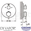 Grohe 24138AL3 Mixer Spare Diagram