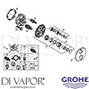 Grohe 24138DC3 Mixer Spare Tech Diagram