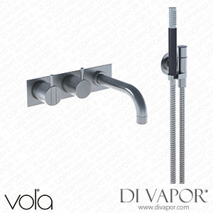 Vola One-Handle Build-In Mixer with Ceramic Disc Technology and Diverter (2413CK-071) Spare Parts