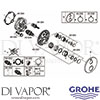 Grohe 24151003 GEN2 Mixer Spare Tech Diagram