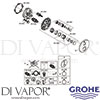 Grohe 24151EN3 GEN1 Mixer Spare Tech Diagram
