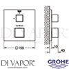 Grohe 24153000 Mixer Spare Diagram