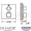Grohe 24154000 Mixer Spare Diagram