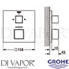 Grohe 24155000 Mixer Spare Diagram