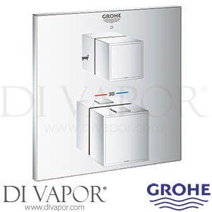Grohe 24155000 Grohtherm Cube Thermostatic Bath Tub Mixer Spare Parts