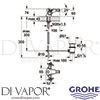 Grohe 24403000 Mixer Spare Diagram