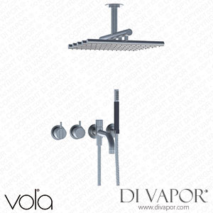 Vola One-Handle Build-In Mixer with Ceramic Disc Technology and Diverter (2441DT8-051A) Spare Parts