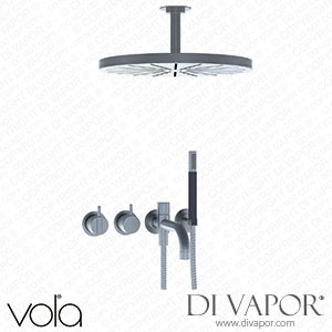Vola One-Handle Build-In Mixer with Ceramic Disc Technology and Diverter (2441DT8-061A) Spare Parts