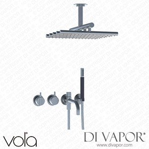 Vola One-Handle Build-In Mixer with Ceramic Disc Technology and Diverter (2441T8-051A) Spare Parts