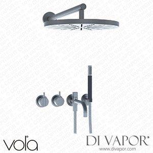 Vola One-Handle Build-In Mixer with Ceramic Disc Technology and Diverter (2441T8-061) Spare Parts