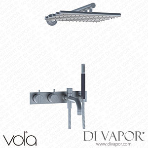 Vola One-Handle Build-In Mixer with Ceramic Disc Technology and Diverter (2444DT8-051) Spare Parts
