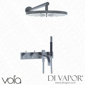 Vola One-Handle Build-In Mixer with Ceramic Disc Technology and Diverter (2444DT8-061) Spare Parts