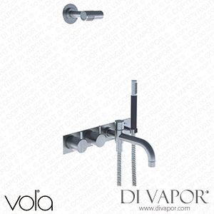 Vola One-Handle Build-In Mixer with Ceramic Disc Technology and Diverter (2444DT8-081) Spare Parts